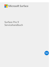 Microsoft Surface Pro 9 Servicehandbuch