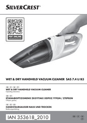 Silvercrest SAS 7.4 LI B3 Bedienungsanleitung