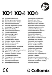 Collomix XQ4 Originalbetriebsanleitung