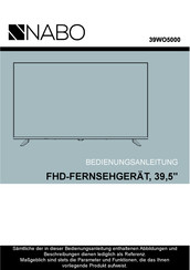 Nabo 39WO5000 Bedienungsanleitung