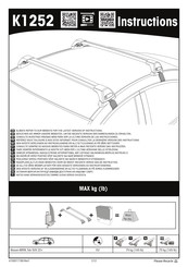Yakima K1252 Montageanleitung