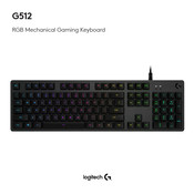 Logitech G512 Bedienungsanleitung