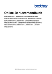 Brother MFC-L2922DW Online Benutzerhandbuch