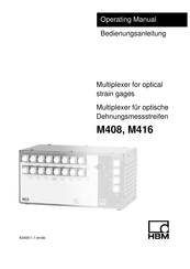 HBM M416 Bedienungsanleitung