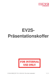 HAWE Hydraulik EV2S-BT Bedienungsanleitung