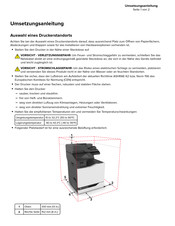 Lexmark CX860 Serie Kurzanleitung