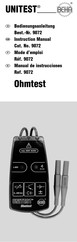 BEHA UNITEST Ohmtest Bedienungsanleitung