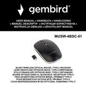 Gembird MUSW-4BSC-01 Handbuch