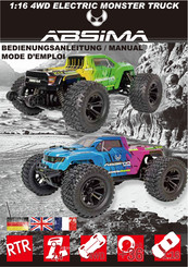 Absima 16008 Bedienungsanleitung