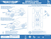 Battat DRIVEN BLITZ & SPEED RUSH WH1315 Kurzanleitung