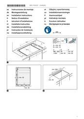 Bosch PIE845BB5E/01 Montageanleitung