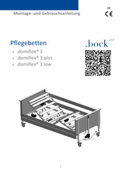 .bock domiflex 3 plus 185 Montage- Und Gebrauchsanleitung