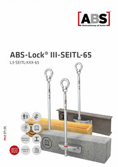 ABS ABS-Lock III-SEITL-65 Bedienungsanleitung