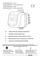 Coelbo SPEEDMATIC 1307 Montage- Und Bedienungsanleitung