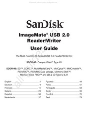 SanDisk SDDR-99 Bedienungsanleitung