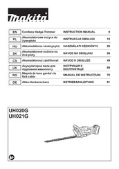 Makita UH020G Betriebsanleitung