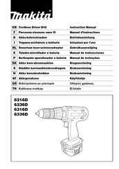 Makita 6216D Betriebsanleitung