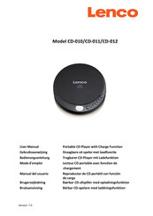 LENCO CD-011BU Bedienungsanleitung