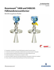 Emerson Rosemount 5408 Bedienungsanleitung