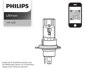 Philips Ultinon H4-LED Bedienungsanleitung