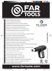 FAR TOOLS HG 2000B Übersetzung Der Originalanleitung