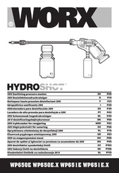 Worx HydroShot WP651E.X HydroShot WP650E Originalbetriebsanleitung