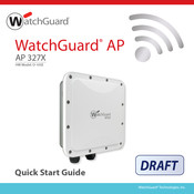 Watchguard AP 327X Kurzanleitung