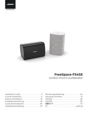 Bose Professional FreeSpace FS4SE Installationsanleitung