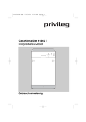 Privileg 14350 i Gebrauchsanweisung