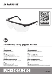 Parkside PAS001 Originalbetriebsanleitung