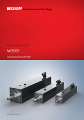 Beckhoff AA3000 Montageanleitung