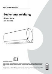 Midea Blanc-Serie Bedienungsanleitung