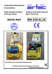 Airtec ROTO-MAT RM-320-B Originalbetriebsanleitung Und Ersatzteilliste