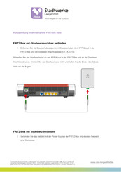 AVM Fritz!Box 5530 Kurzanleitung
