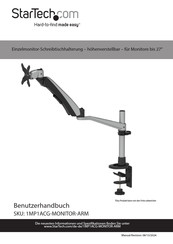 StarTech 1MP1ACG-MONITOR-ARM Benutzerhandbuch
