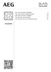 AEG HK624000FB Benutzerinformation