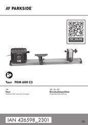 Parkside PDM 600 C3 Originalbetriebsanleitung