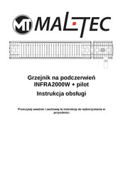 MALTEC INFRA2000W Bedienungsanleitung