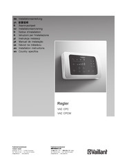 Vaillant VAZ CPC Installationsanleitung
