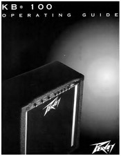 Peavey KB 100 Bedienungsanleitung