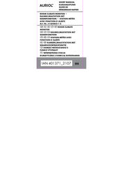 Auriol 401371 2107 Kurzanleitung