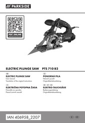 Parkside PTS 710 B2 Bedienungsanleitung