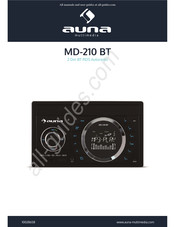 auna multimedia MD-210 BT Bedienungsanleitung