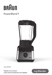 Braun PowerBlend 7 JB7550BK Bedienungsanleitung