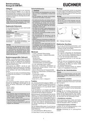 EUCHNER 097225 Betriebsanleitung
