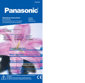 Panasonic CU-L50DBE8 Bedienungsanleitung