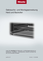 Miele H 2266-1 B Gebrauchs- Und Montageanweisung