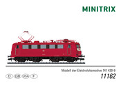 Minitrix 141 430-9 Bedienungsanleitung