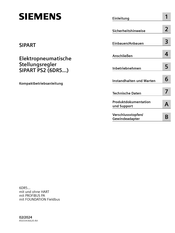Siemens SIPART PS2 Kompaktbetriebsanleitung