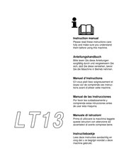 Jonsered LT13 Anleitungshandbuch